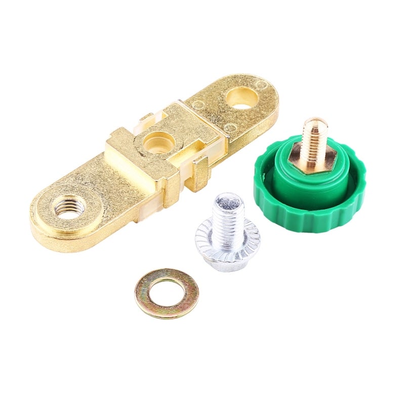 Battery Disconnect Switch: Brass Plated Zinc Alloy, Corrosion Resistant - Good Conductivity, Stable Performance, 10mm Pile Head Size for Vehicle Batteries - Image 5