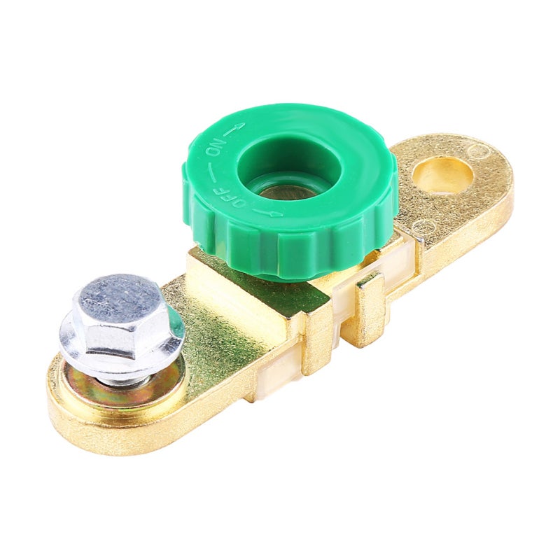 Battery Disconnect Switch: Brass Plated Zinc Alloy, Corrosion Resistant - Good Conductivity, Stable Performance, 10mm Pile Head Size for Vehicle Batteries - Image 3