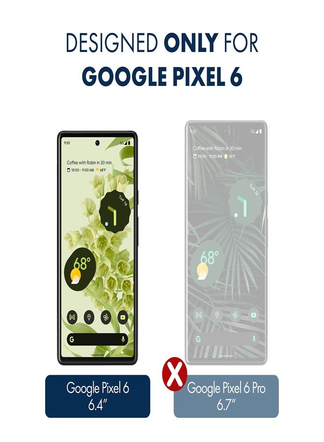 ArmorSuit (2 Pack Screen Protector Designed for Google Pixel 6 (6.4 Inch) (2021) Case Friendly MilitaryShield HD Clear Film - Made in USA - Image 2