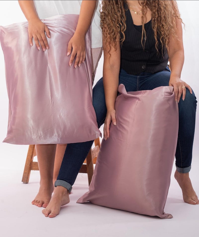 Satin Pillowcase in Cashmere Mauve - 100% Satin Material - 50 * 70cm - 1 Piece - Image 5