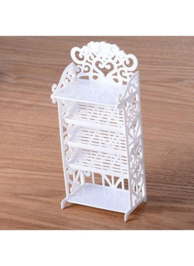 NUOBESTY - Doll Shoes Rack Miniature Dollhouse Furniture For Girl Doll Playset Accessories - Image 1