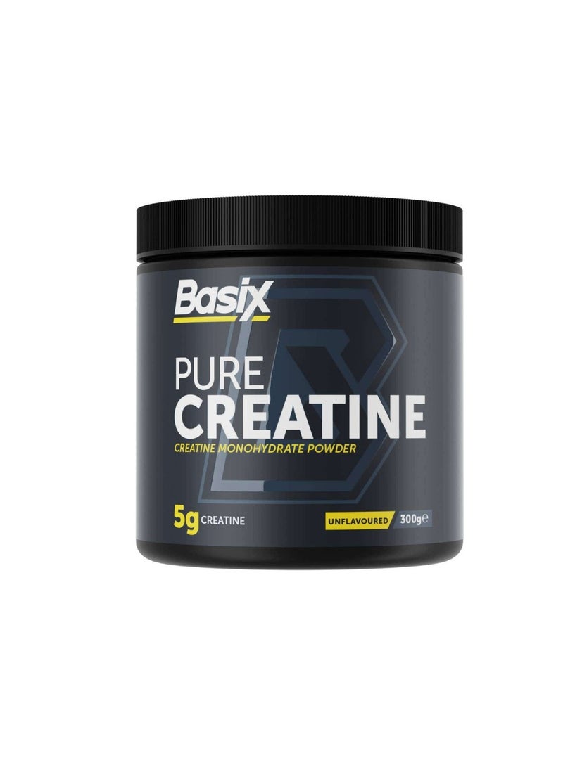 باسيكس بيسكس بيرفورمانس - كرياتين نقي - بدون نكهة - 300 جرام - Image 2