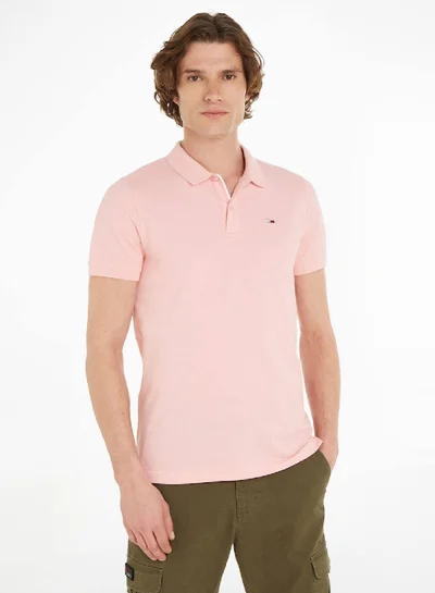 TOMMY JEANS Slim Placket Polo