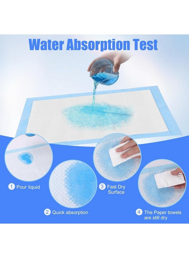 Loccmat 100Pack Disposable Changing Pads,Baby Disposable Underpads 17 X 13 in,Waterproof Diaper Changing Pad,Ultra Absorbent Disposable Pads,Leak-Proof Breathable Underpads Bed Table Protector Mat - Image 4
