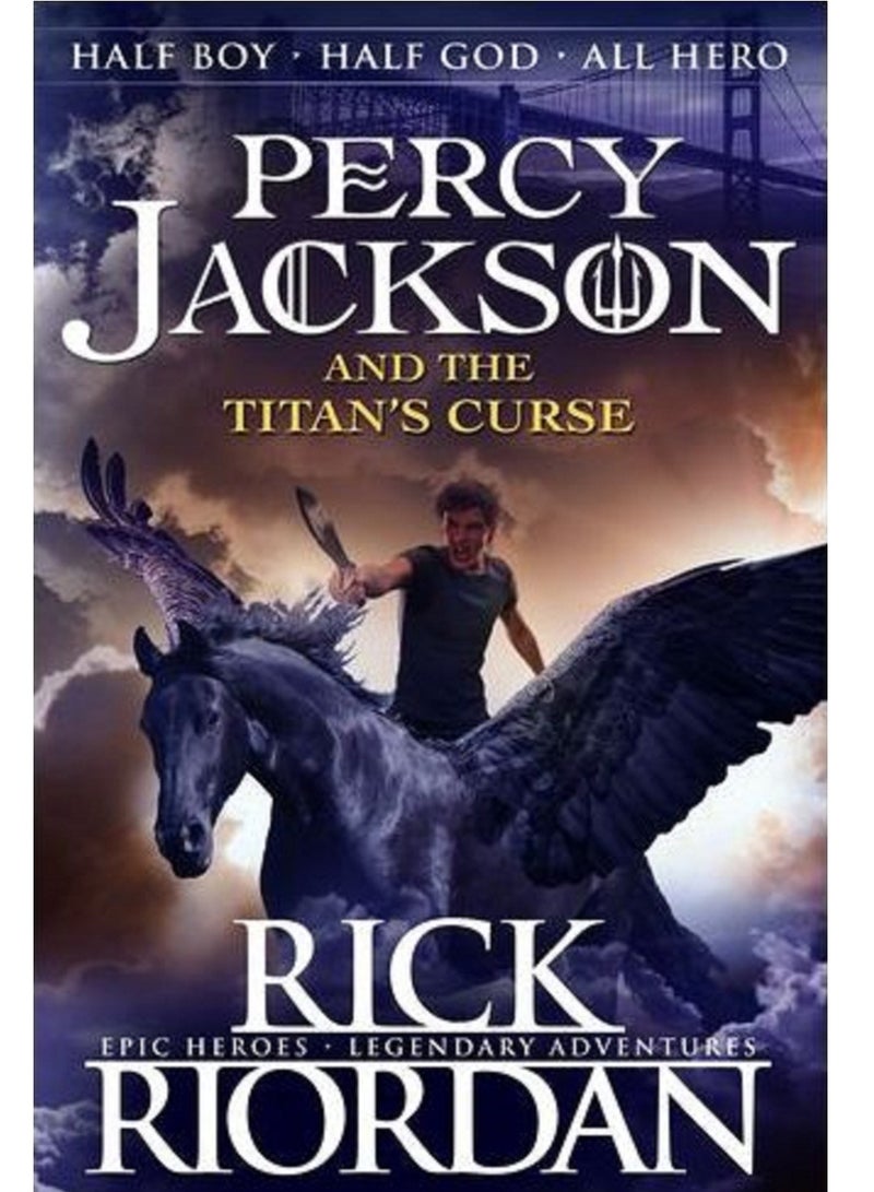 Percy Jackson and the Titan's Curse  - By Rick Riordan  Paperback 