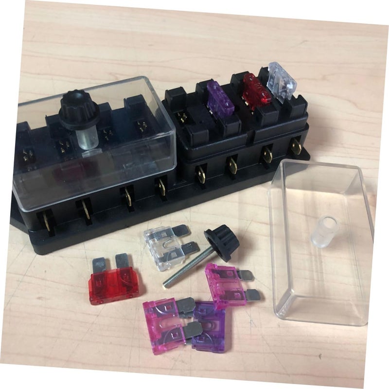Quick available purchase options MAGICLULU Way Fuse Box Holder Auto Fuse Block Car Supplies Easy Install Automotive Wiring Block Car Holder Protection Cover Backup reserve local stock Intercity storage hub Assorted trendy color picks Systematic nationwide ship Tiered cost purchase alternatives Month-round consistent deliver Transparent body Slow wear optimized quality General compatible practical design Global mainstream design picks Remote area delivery Single & bulk use compatible Repeated use resistant selected material General purpose premium build Long term heavy use compatible Simplified versatile design Field test upgraded craftsmanship All-season available stock Pre-sale confirmed stock All environment compatible Diverse use resistant crafted quality Elegant appearance Detachable clean All item simple matching build - Image 2