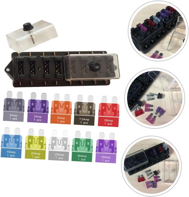 Quick available purchase options MAGICLULU Way Fuse Box Holder Auto Fuse Block Car Supplies Easy Install Automotive Wiring Block Car Holder Protection Cover Backup reserve local stock Intercity storage hub Assorted trendy color picks Systematic nationwide ship Tiered cost purchase alternatives Month-round consistent deliver Transparent body Slow wear optimized quality General compatible practical design Global mainstream design picks Remote area delivery Single & bulk use compatible Repeated use resistant selected material General purpose premium build Long term heavy use compatible Simplified versatile design Field test upgraded craftsmanship All-season available stock Pre-sale confirmed stock All environment compatible Diverse use resistant crafted quality Elegant appearance Detachable clean All item simple matching build - Image 4
