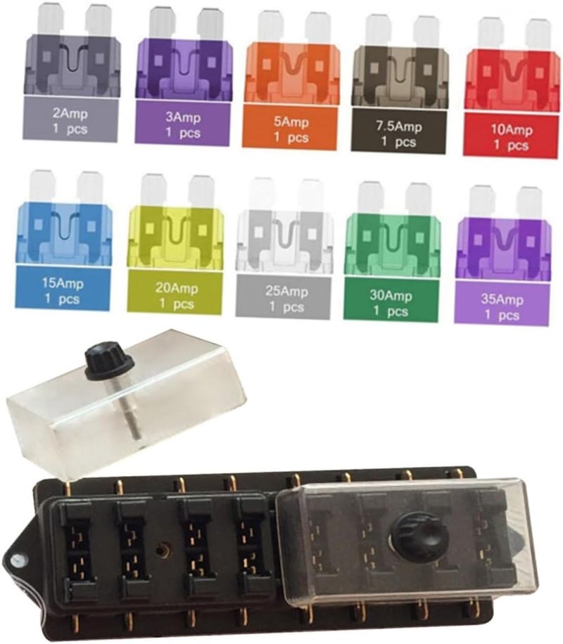 Quick available purchase options MAGICLULU Way Fuse Box Holder Auto Fuse Block Car Supplies Easy Install Automotive Wiring Block Car Holder Protection Cover Backup reserve local stock Intercity storage hub Assorted trendy color picks Systematic nationwide ship Tiered cost purchase alternatives Month-round consistent deliver Transparent body Slow wear optimized quality General compatible practical design Global mainstream design picks Remote area delivery Single & bulk use compatible Repeated use resistant selected material General purpose premium build Long term heavy use compatible Simplified versatile design Field test upgraded craftsmanship All-season available stock Pre-sale confirmed stock All environment compatible Diverse use resistant crafted quality Elegant appearance Detachable clean All item simple matching build - Image 1