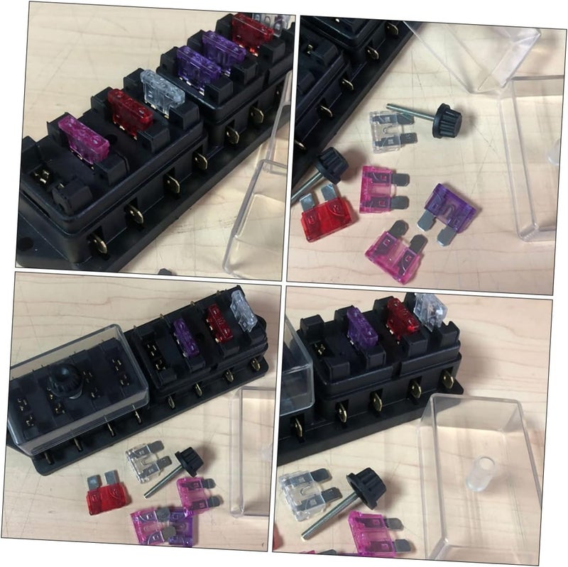 Quick available purchase options MAGICLULU Way Fuse Box Holder Auto Fuse Block Car Supplies Easy Install Automotive Wiring Block Car Holder Protection Cover Backup reserve local stock Intercity storage hub Assorted trendy color picks Systematic nationwide ship Tiered cost purchase alternatives Month-round consistent deliver Transparent body Slow wear optimized quality General compatible practical design Global mainstream design picks Remote area delivery Single & bulk use compatible Repeated use resistant selected material General purpose premium build Long term heavy use compatible Simplified versatile design Field test upgraded craftsmanship All-season available stock Pre-sale confirmed stock All environment compatible Diverse use resistant crafted quality Elegant appearance Detachable clean All item simple matching build - Image 5