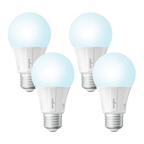 Sengled Zigbee Smart Light Bulbs, Smart Hub Required, Works with SmartThings and Echo with built-in Hub, Voice Control with Alexa and Google Home, Daylight 60W Equivalent A19 Alexa Light Bulb, 4 Pack - Image 1