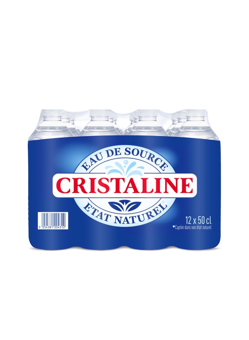 French Natural Mineral Water 12 x 500ml