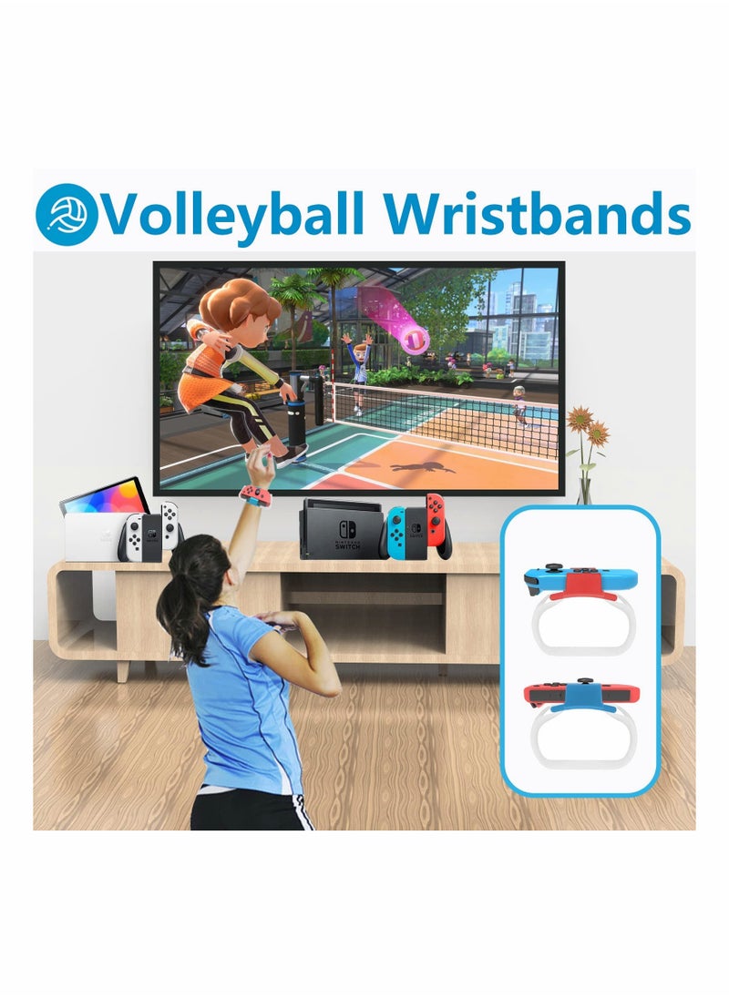 SYOSI Switch Sports Accessories Bundle for Nintendo Switch Sports, 10 in 1 Nintendo Switch Sports Accessories Compatible with Switch/Switch OLED  - Image 5