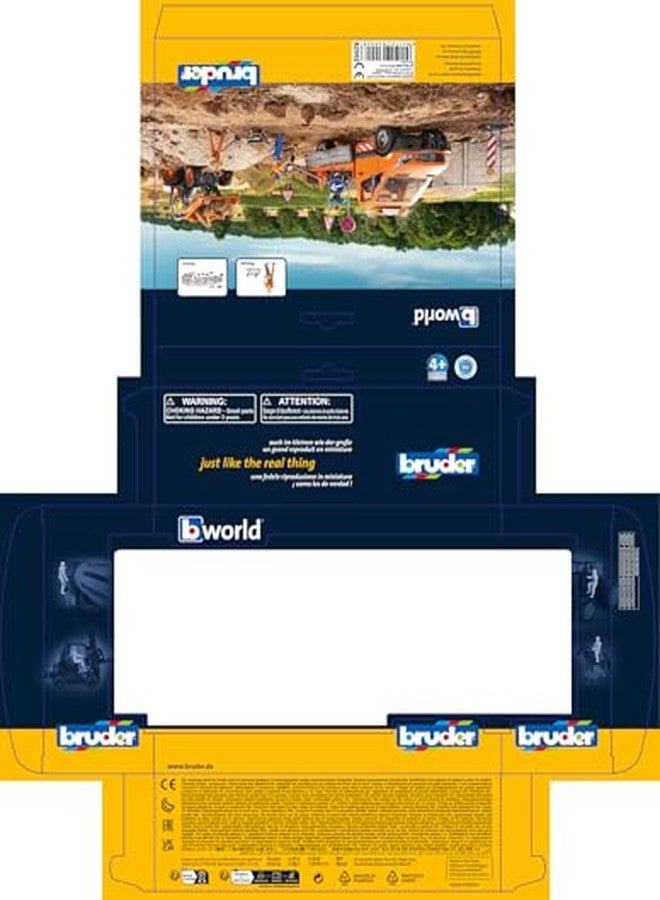 Bruder Jcb Micro Excavator 8010 Cts and Construction Worker (Colors May Vary) - Image 5