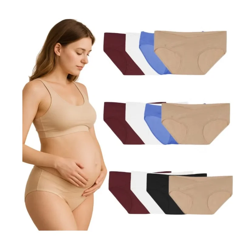 TUMMY Bamboo Cotton Low Waist V-Cut Panties – Pack of 12