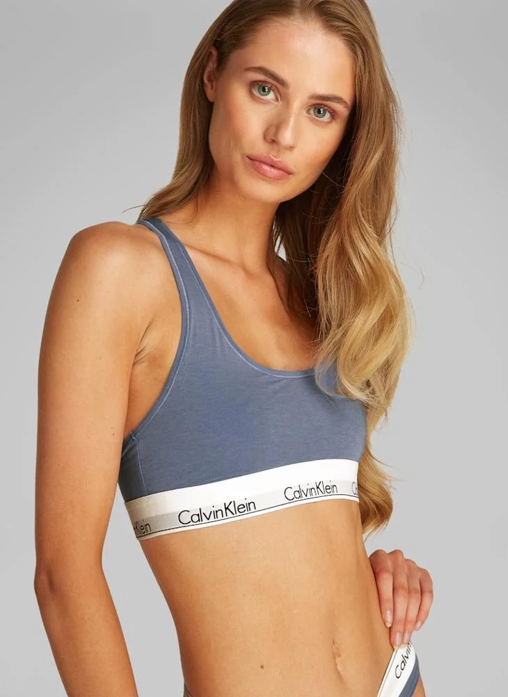 CALVIN KLEIN Logo Unlined Bralette