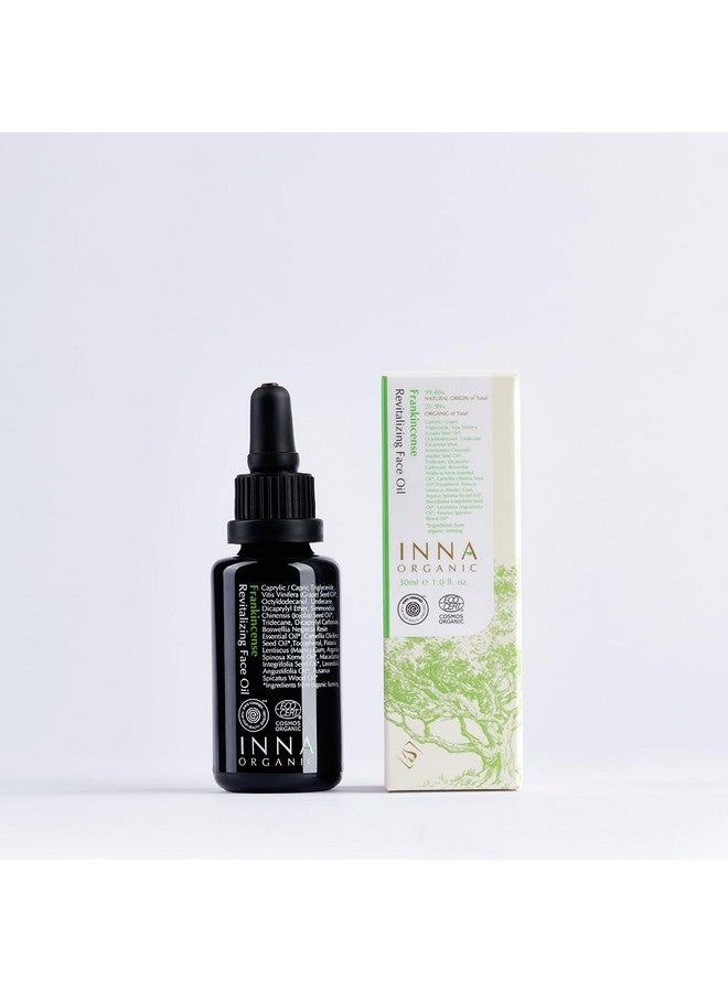 إينا أورجانيك زيت اللبان العضوي المنعش للوجه من إينا، مضاد للشيخوخة، العناية بالتجاعيد، مرطب، جمال نظيف فاخر، عضوي معتمد، 1 أونصة سائلة. - Image 2