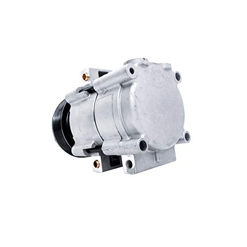 FKG AC Compressor and A/C Clutch 4L3Z19703AB Fit for 1997-2001 Ford E-150 Econoline 4.6L 5.4L, 1997-2001 Ford E-250 Econoline 5.4L, 1997-2002 Ford Expedition 4.6L 5.4L - Image 4