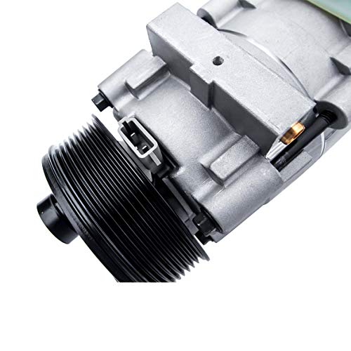 FKG AC Compressor and A/C Clutch 4L3Z19703AB Fit for 1997-2001 Ford E-150 Econoline 4.6L 5.4L, 1997-2001 Ford E-250 Econoline 5.4L, 1997-2002 Ford Expedition 4.6L 5.4L - Image 5
