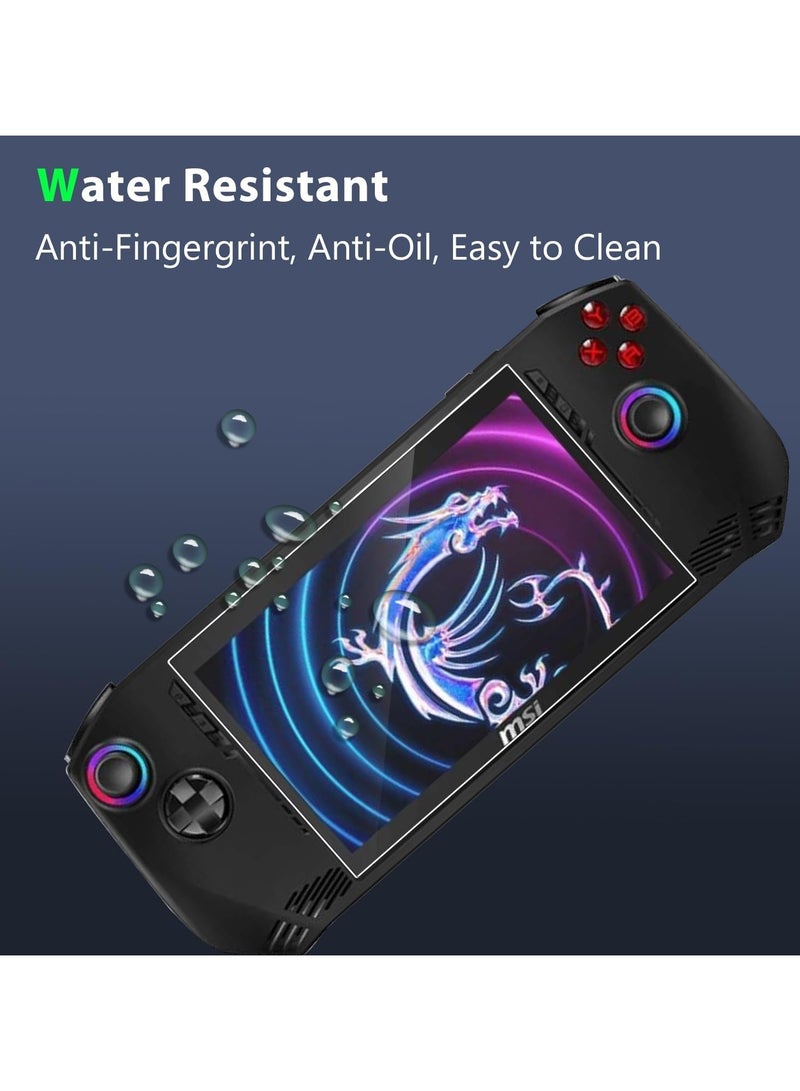 2-Pack Screen Protector Compatible with MSI Claw A1M 7’ Handheld Gaming Scratch Resistant 9H Hardness Fingerprint Resistant Tempered Glass - Image 5