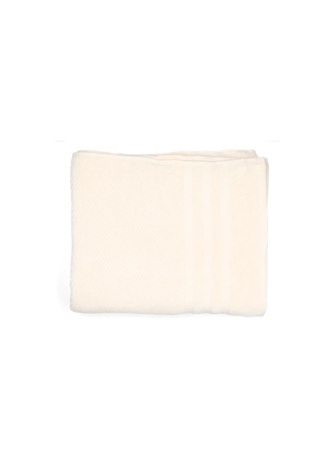 Valentini Soft Highly Absorbent And Quick Drying Beach Towel Ivory 100 X 150Cm - Image 1