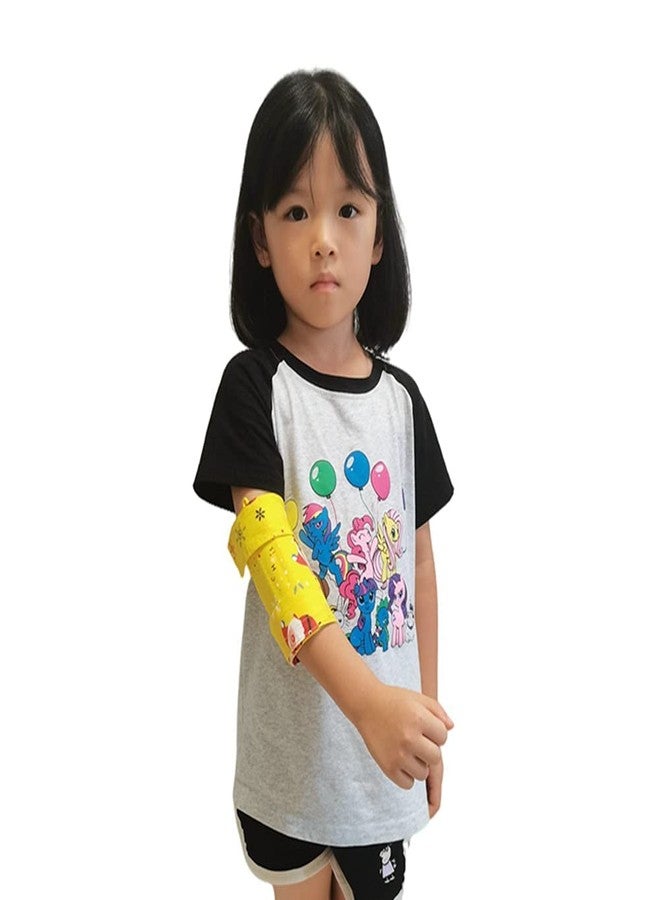 Heyshapeing Elbow Immobilizer Splint & Arm Restraint Wrap for Babies Kids-Stop HAND-TO-FACE habits Stop Thumb Sucking Habit, Scratching Face, Pulling Hair (LARGE-1pc) - Image 1