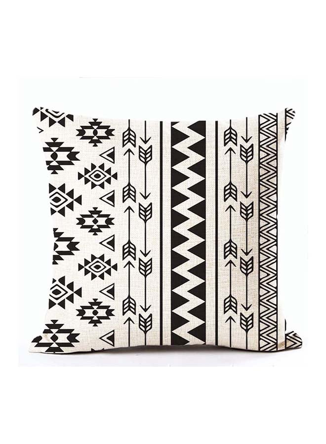 NIBEMINENT Pattern Printed Decorative Cushion Cover Multicolour 45x45cm