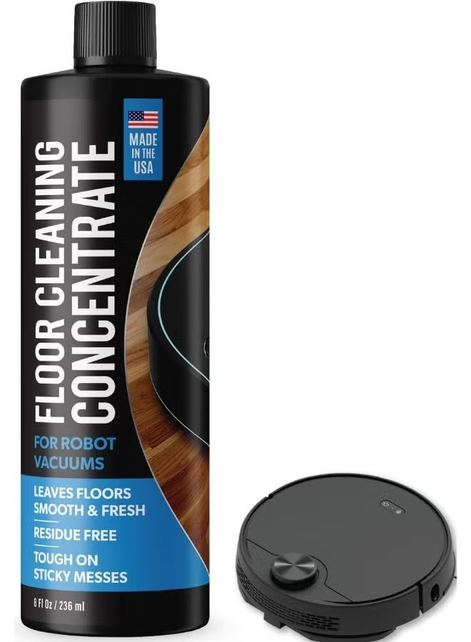 Samorillo مركز تنظيف الأرضيات بالمكنسة الروبوتية ساموريليو - متوافق مع روبوروك، تينيكو، آي فلور، إلخ - 75 استخدام لكل 8 أونصات - مناسب للأرضيات الخشبية والأسطح المتعددة - صنع في الولايات المتحدة الأمريكية - غير سامة، خالية من الرواسب