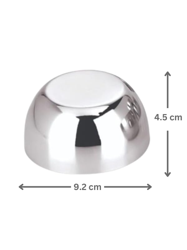 M R Stainless Steel ServingDining and Mixing Bowlkatorivatkivati with Mirror Finish 3  - Image 2