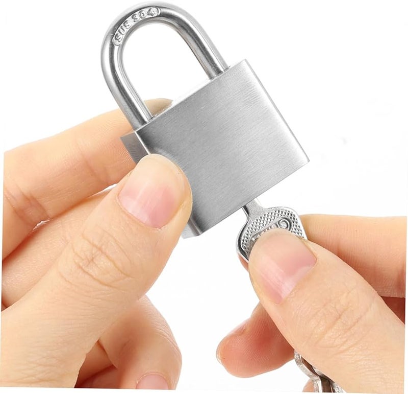Veemoon Stainless Steel Padlock Set Beam Design for Gates Fences and Garages - Image 5