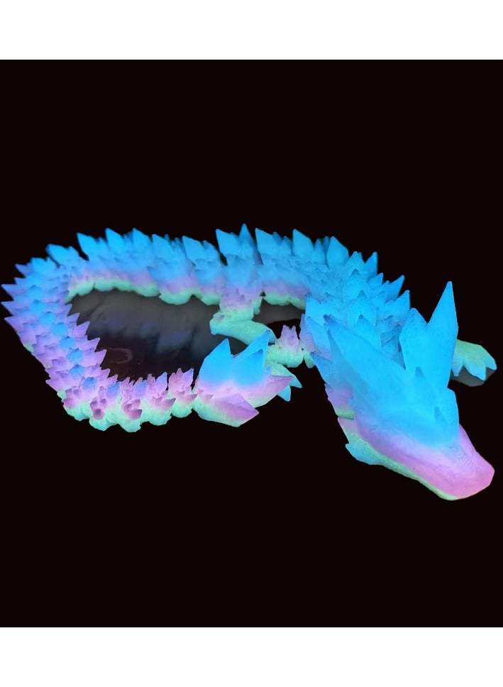 3D Printing Consumables PLA Luminous Rainbow 1.75mm Luminous Gradient Multi-color Luminous PLA - Image 3