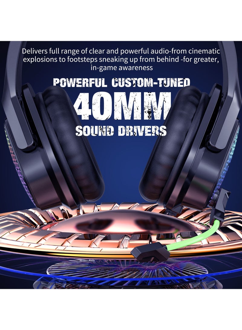 Onikuma X3 Anti-Blur Wired Headphones 3.5mm Wired Headset with Mic for Gaming - Image 5