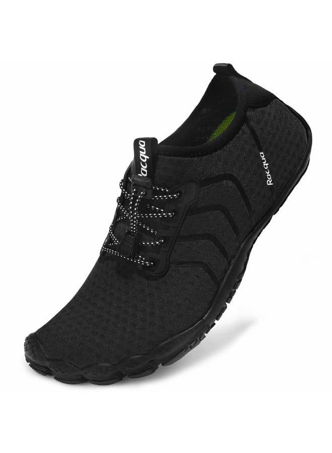 Racqua Composite mesh barefoot water shoes for men and women, Wz11eu Black, 46 EU - Image 2