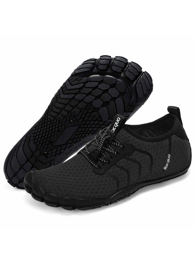 Racqua Composite mesh barefoot water shoes for men and women, Wz11eu Black, 46 EU - Image 1
