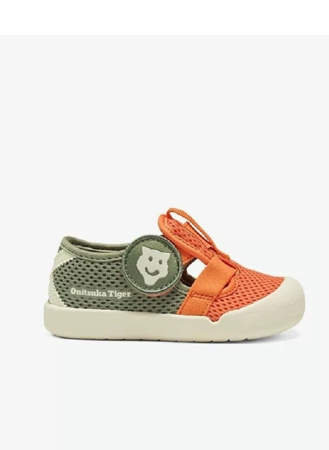 Onitsuka Tiger Mexico 66 Kids Soft Shoes Orange/Green-Breathable, Non-Slip, and Comfortable Summer Shoes for Boys and Girls - Image 1
