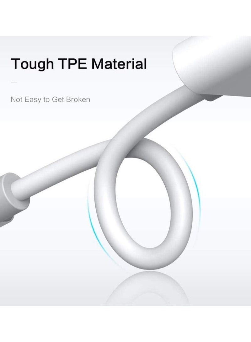 Excefore 2 Pack Headphones Jack Adapter for iPhone 2 in 1 Charger Aux Audio Splitter Dongle Adapter for iPhone for iPad for iPod Support All iOS System - Image 5