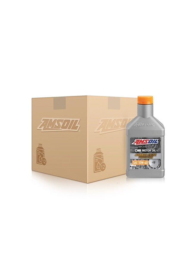Amsoil engine oil 10W40 OE, box of 12 pieces