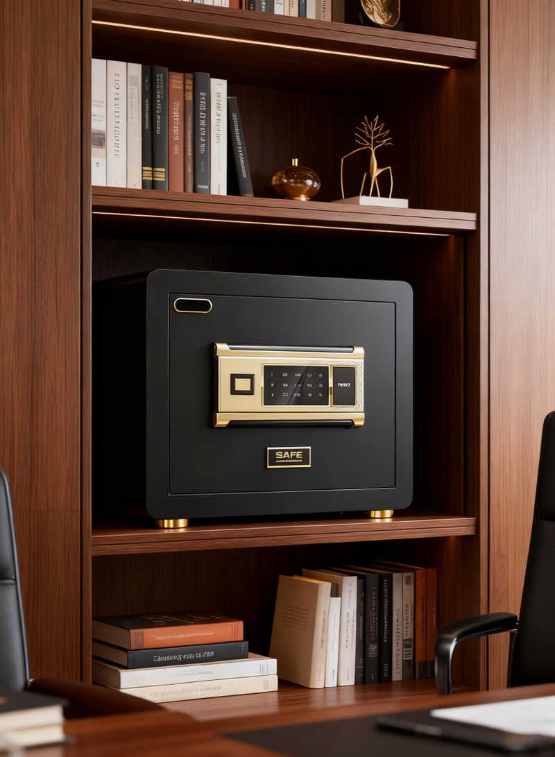 Arabest Electronic Safe,0.6 Cubic Safe Box with Electronic Keypad, for Valuables Jewelry and Documents in Home, Hotel, or Business, 9.84" x 13.78" x 9.84" Inches - Image 2