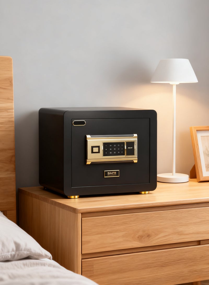 Arabest Electronic Safe,0.6 Cubic Safe Box with Electronic Keypad, for Valuables Jewelry and Documents in Home, Hotel, or Business, 9.84" x 13.78" x 9.84" Inches - Image 3