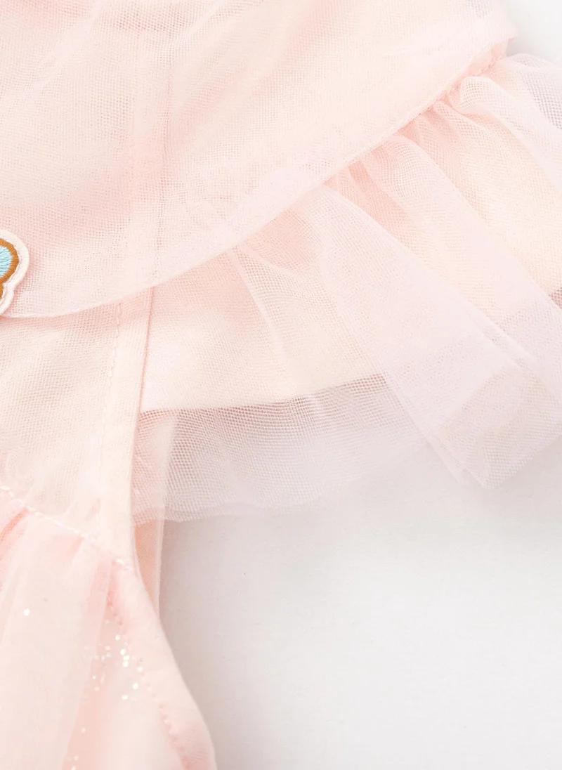 Balabala light pink Toddler Girls Woven one-piece dress for Women | Best Price UAE