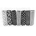 Fdit Pre Cut Cotton Fabric Bedding 7pcs 25x25cm Assorted Squares Quarters Bundle for DIY Quilting Sewing and Home Decoration 25 25 - Image 2