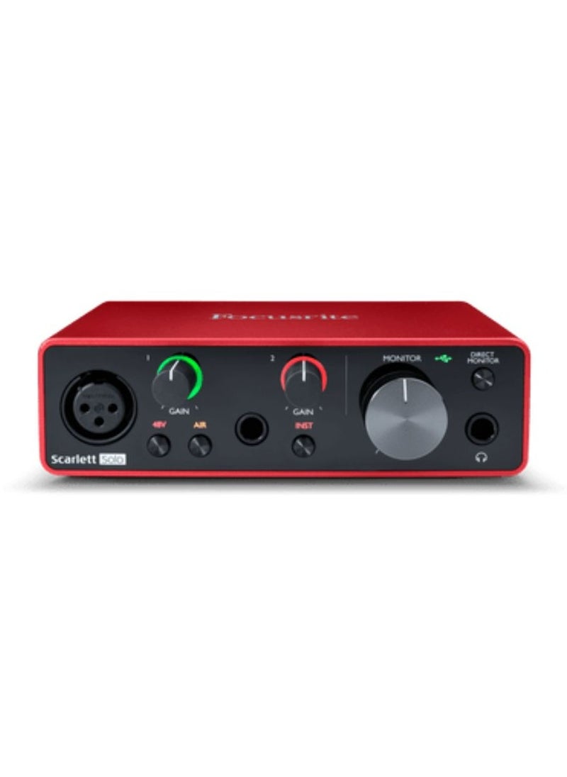 Focusrite Focusrite Scarlett Solo (3rd Gen) USB Audio Interface  - Image 1