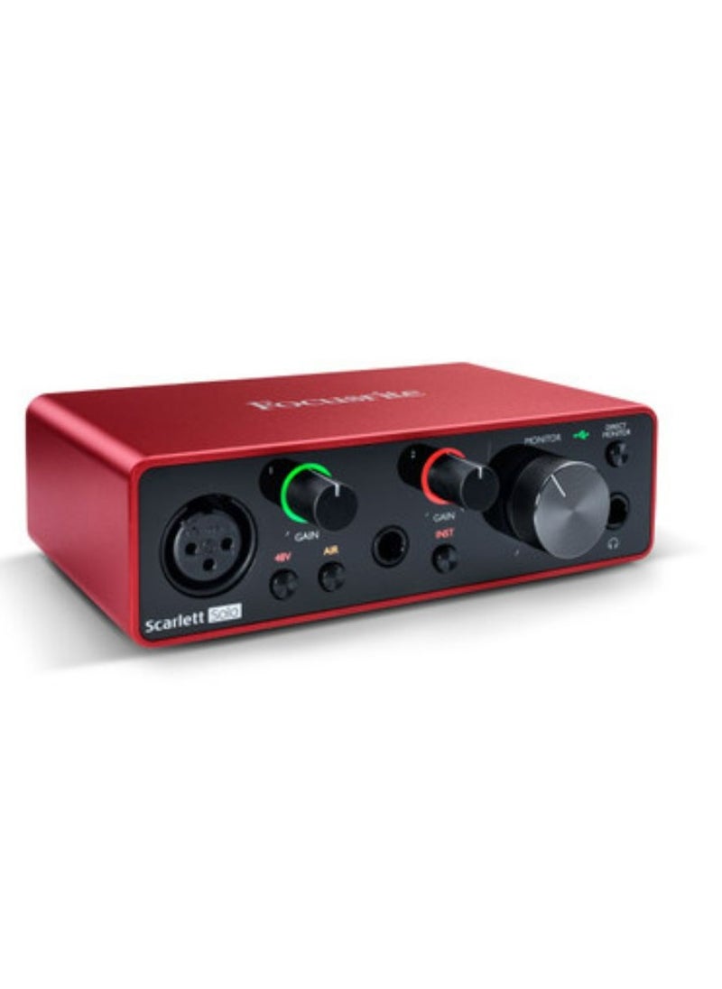 Focusrite Focusrite Scarlett Solo (3rd Gen) USB Audio Interface  - Image 3