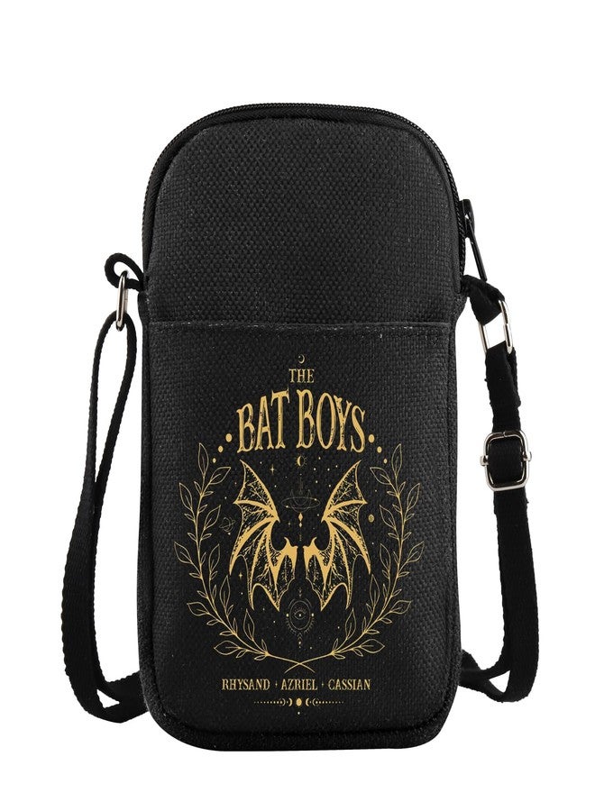BLUPARK B Boys Crossbody Bag Fantasy Book Gift A-CO-Tar Merch Rhysand Azriel Cassian Crossbody Bag Bat B-oys Fan Club Handbag (CB, B Boy Mini) - Image 1