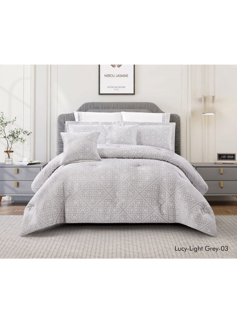 Luxury double bed sheet with a royal jacquard design and high-quality material