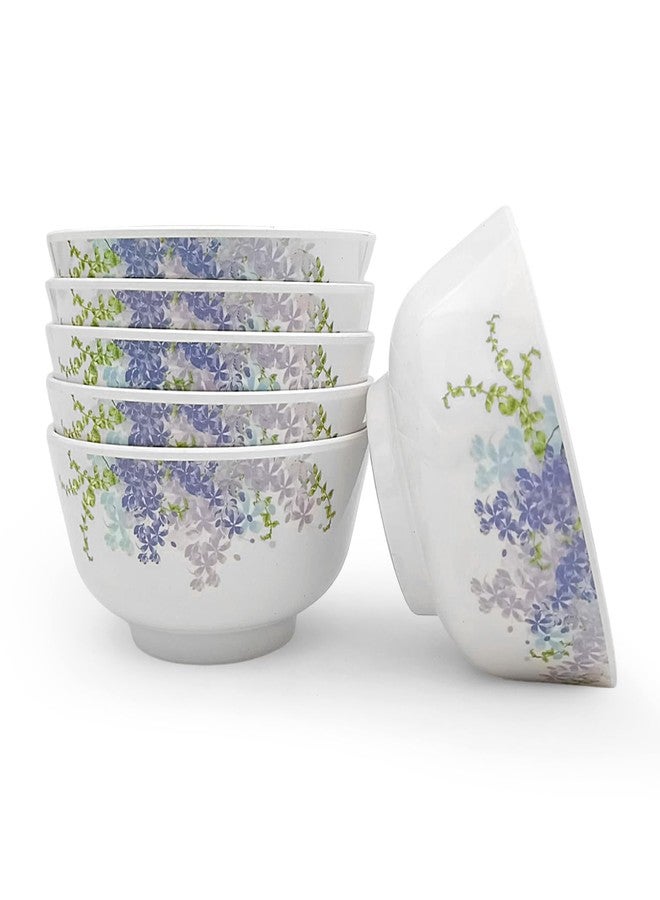 Superware | Pure Melamine | Soup Bowl Set - Monet 4.5” (6 nos.) | Stain Free, Glazed Finish - Image 2