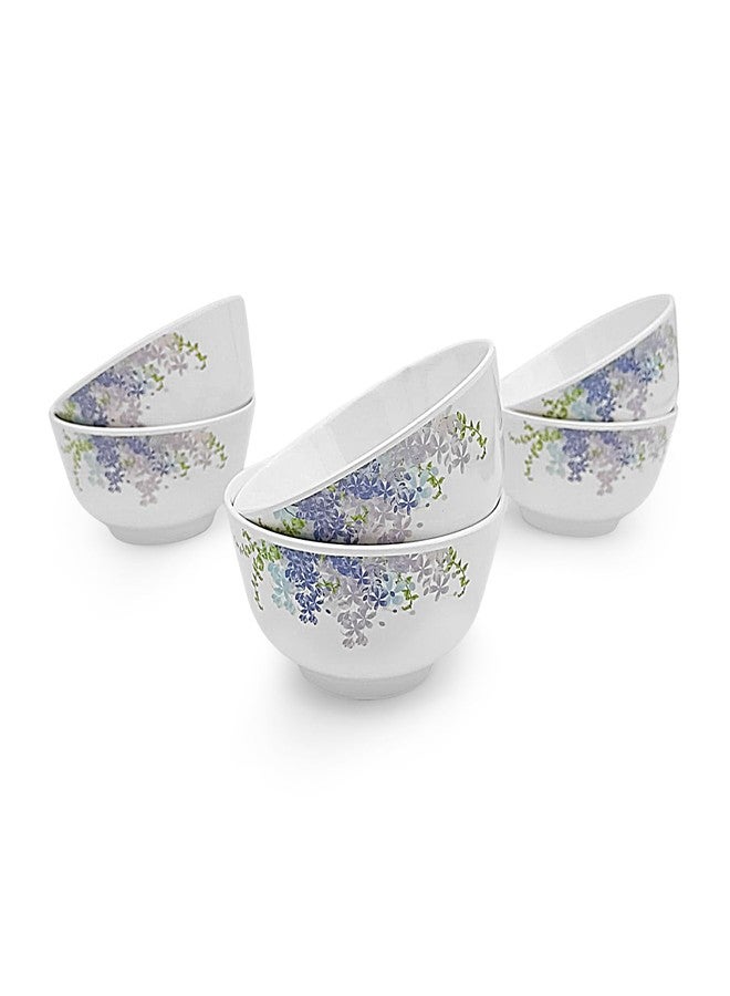 Superware | Pure Melamine | Soup Bowl Set - Monet 4.5” (6 nos.) | Stain Free, Glazed Finish - Image 3