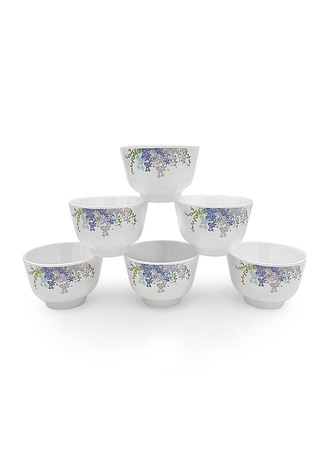 Superware | Pure Melamine | Soup Bowl Set - Monet 4.5” (6 nos.) | Stain Free, Glazed Finish - Image 5