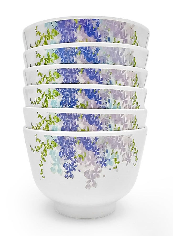 Superware | Pure Melamine | Soup Bowl Set - Monet 4.5” (6 nos.) | Stain Free, Glazed Finish - Image 1