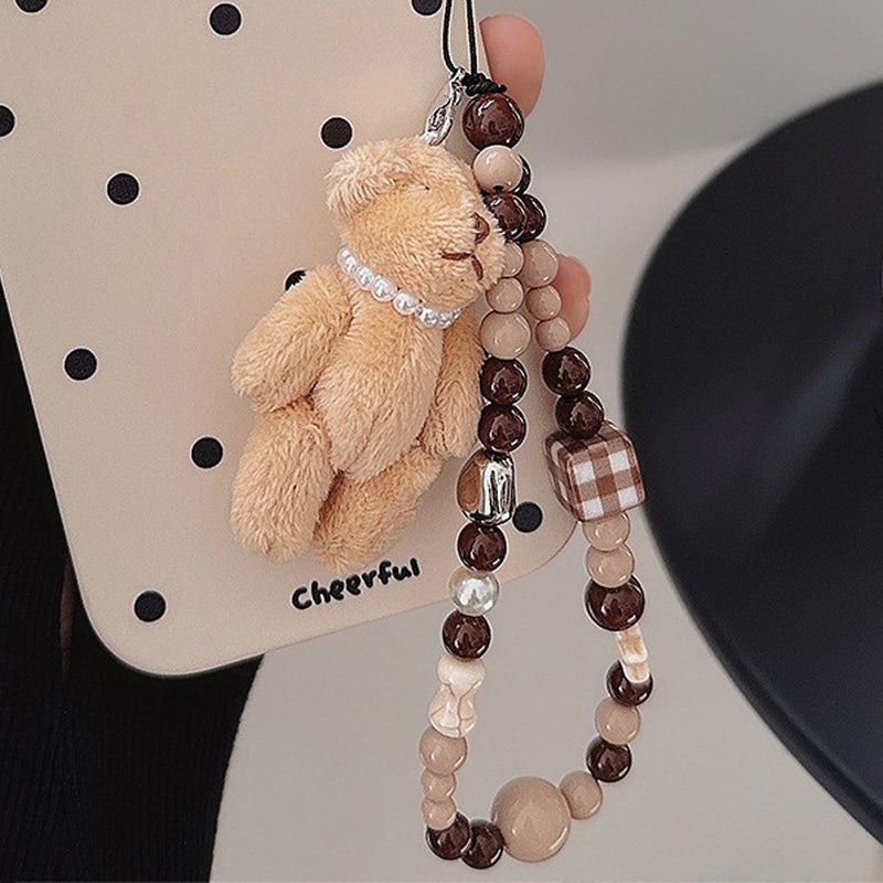 Chain Mobile Phone Case Lanyard Suitable For Apple/Huawei Portable Wrist Strap Rope Personalized Ins Style Sweet Cool Pendant - Image 1
