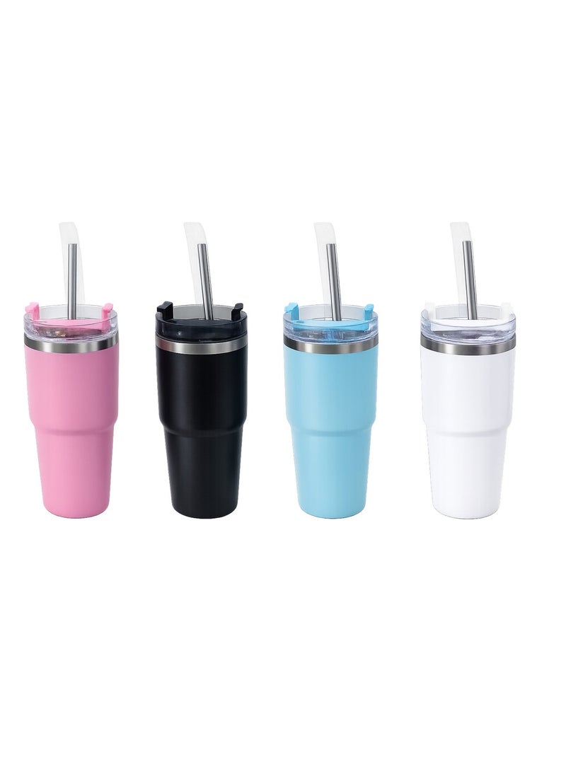 B&S BRIGHTSTONE B&S vacuum insulated Travel mug w/leak proof Lid 3 way option lid, Stainless Steel Cup 900ML - Image 2